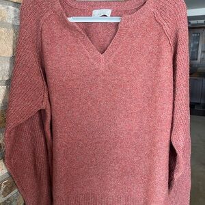 Loft Rust Knit Sweater